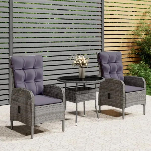 Záhradný bistro set 3 ks Dekorhome