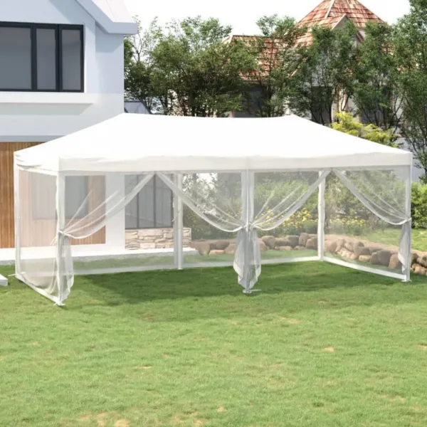 Skladacia party stan s bočnicami 3 x 6 m Dekorhome