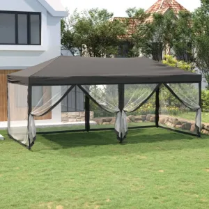 Skladacia party stan s bočnicami 3 x 6 m Dekorhome