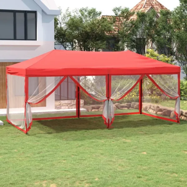 Skladacia party stan s bočnicami 3 x 6 m Dekorhome