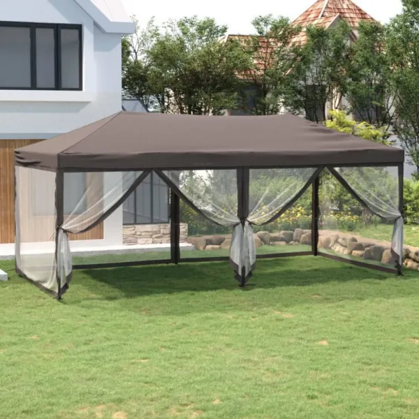 Skladacia party stan s bočnicami 3 x 6 m Dekorhome