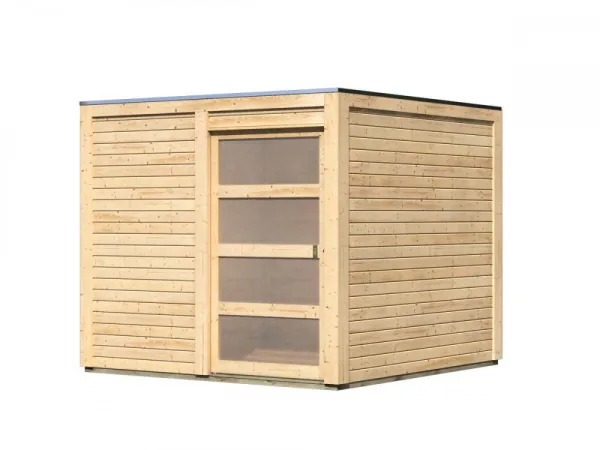 Drevený záhradný domček QUBIC 1 Lanitplast