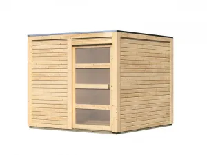 Drevený záhradný domček QUBIC 1 Lanitplast