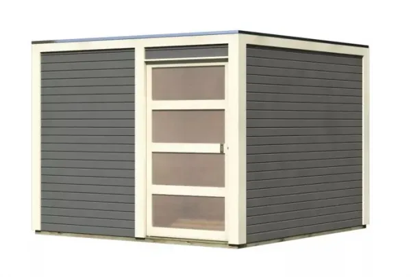 Drevený záhradný domček QUBIC 2 Lanitplast