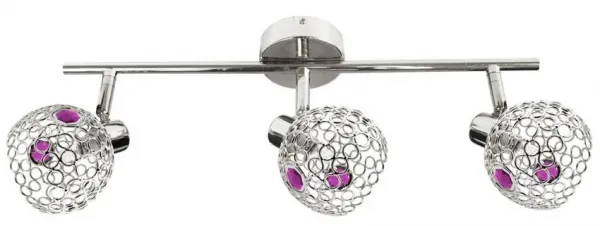 Stropná bodová lampa ARON 3xG9 Candellux