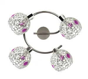 Stropná bodová lampa ARON 4xG9 Candellux