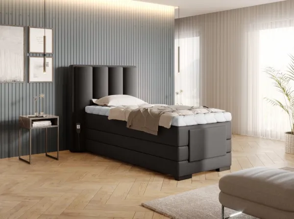 ArtElta Manželská posteľ VEROS Boxspring | elektrická polohovateľná 90 x 200 cm Farba: Gojo 101