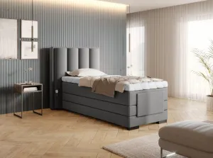 ArtElta Manželská posteľ VEROS Boxspring | elektrická polohovateľná 90 x 200 cm Farba: Gojo 101