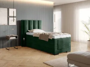 ArtElta Manželská posteľ VEROS Boxspring | elektrická polohovateľná 90 x 200 cm Farba: Gojo 101