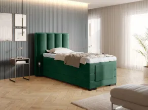 ArtElta Manželská posteľ VEROS Boxspring | elektrická polohovateľná 90 x 200 cm Farba: Gojo 101