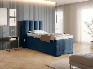 ArtElta Manželská posteľ VEROS Boxspring | elektrická polohovateľná 90 x 200 cm Farba: Gojo 101