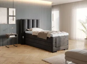ArtElta Manželská posteľ VEROS Boxspring | elektrická polohovateľná 90 x 200 cm Farba: Gojo 101