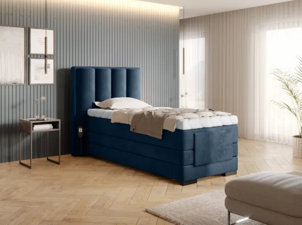 ArtElta Manželská posteľ VEROS Boxspring | elektrická polohovateľná 90 x 200 cm Farba: Gojo 101