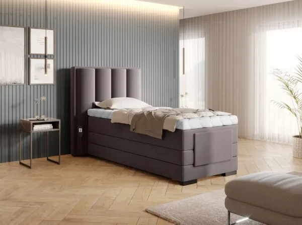 ArtElta Manželská posteľ VEROS Boxspring | elektrická polohovateľná 90 x 200 cm Farba: Gojo 101