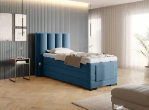 ArtElta Manželská posteľ VEROS Boxspring | elektrická polohovateľná 90 x 200 cm Farba: Gojo 101