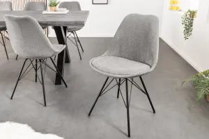 Jedálenská stolička 4 ks IKAROS Dekorhome Zelená
