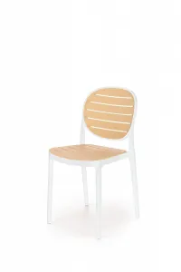 Stohovateľná stolička K529 Halmar Černá