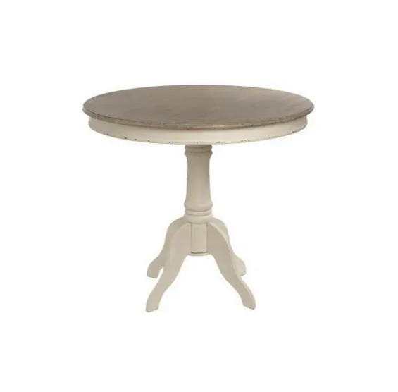 Livin Hill Okrúhly stôl RI116 Rimini Farba: Biela RI116W
