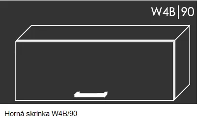 ArtExt Kuchynská linka Brerra - mat Kuchyňa: Polica do skrinky D12/90