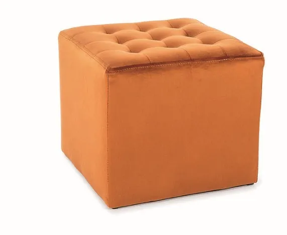 Signal Taburetka LORI VELVET Farba: Bluvel 68 / curry