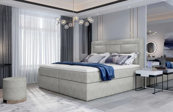 ArtElta Manželská posteľ VIVRE Boxspring | 140 x 200 cm Farba VIVRE: Soft 11
