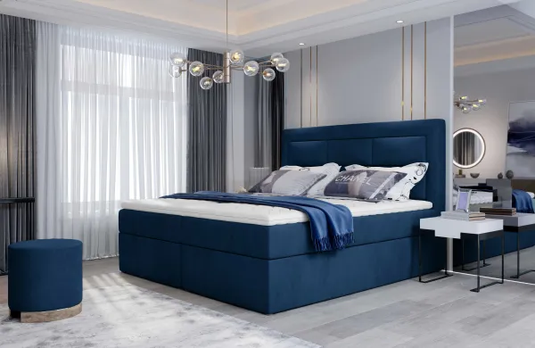 ArtElta Manželská posteľ VIVRE Boxspring | 140 x 200 cm Farba VIVRE: Dora 21
