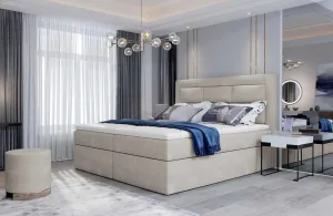 ArtElta Manželská posteľ VIVRE Boxspring | 140 x 200 cm Farba VIVRE: Dora 21