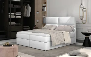 ArtElta Manželská posteľ AMBER Boxspring | 140 x 200 cm Farebné prevedenie AMBER: Monolith 77