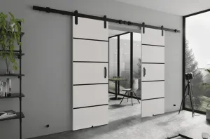 KIER Posuvné dvere LORNI PLUS DUO | 152 cm Farba: Grafit