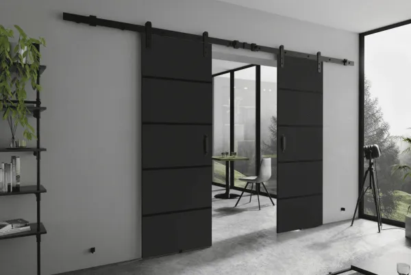 KIER Posuvné dvere LORNI PLUS DUO | 152 cm Farba: Biela