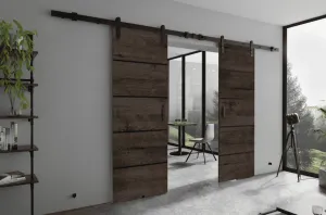 KIER Posuvné dvere LORNI PLUS DUO | 152 cm Farba: Grafit