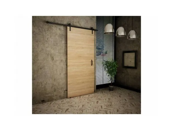 KIER Posuvné dvere RETRO | 80 cm Farba: Biela