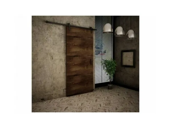 KIER Posuvné dvere RETRO | 80 cm Farba: Biela