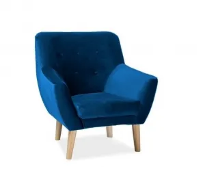 Signal Kreslo Nordic 1 Farba: Bluvel 78