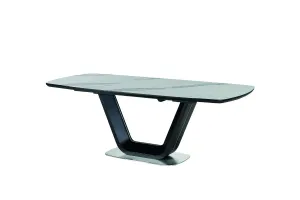 Signal Rozkladací jedálenský stôl ARMANI CERAMIC Farba: Sivý mat