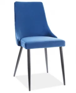 Signal Jedálenská stolička Piano B Velvet Farba: Sivá / Bluvel 14