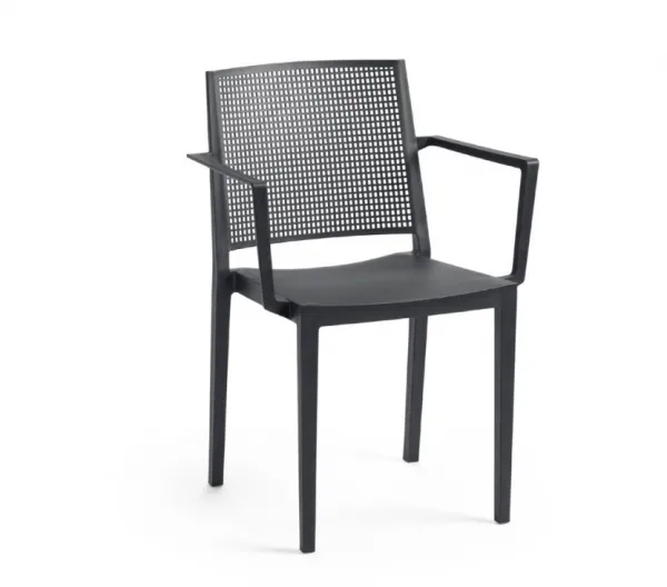 Jedálenská stolička GRID ARMCHAIR Rojaplast Horčicová