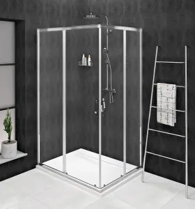 GELCO - SIGMA SIMPLY sprchové dvere posuvné pre rohový vstup 800 číre sklo GS2180