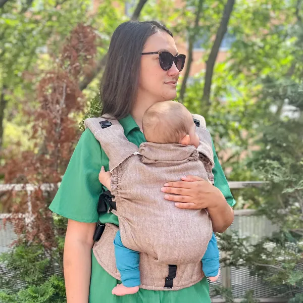 Moyo – Only Beige | Ergonomický nosič Verzia nosiča: Classa, Veľkosť: Tiny size