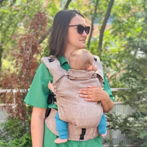 Moyo – Only Beige | Ergonomický nosič Verzia nosiča: Classa, Veľkosť: Tiny size