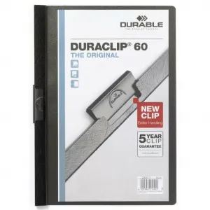 Durable Obal s klipom DURACLIP Original 60 čierny