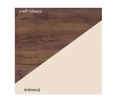 ArtCross Vitrína MAMBA | MAM 06 Farba: Slivka / čierny lesk