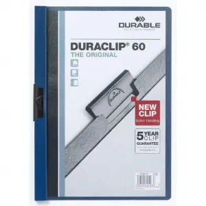 Durable Obal s klipom DURACLIP Original 60 tmavomodrý
