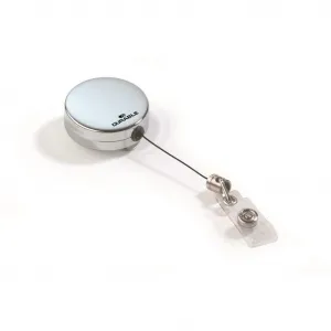 DURABLE Výsuvný kotúč s prúžkom DURABLE JOJO CHROME 10ks (DU822523)