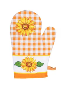 Zástera a chňapka, Nová slnečnica komplet, oranžový