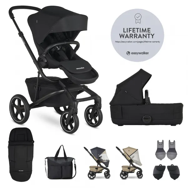 EASYWALKER - Kočík kombinovaný Jimmey Indigo Blue XXL RWS