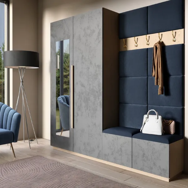 ELTAP QUADRATTA 100X200 Farba: Monolith 77