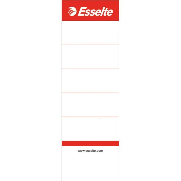 Náhradné štítky pre zakladače Esselte - 10 ks, 75 mm