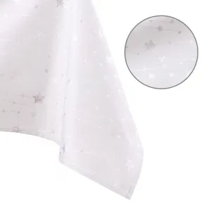 Obrus AmeliaHome STAR DUST strieborný, veľkosť 140x400