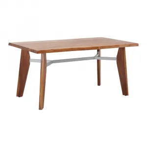 Jedálenský stôl z akácie JASPER 160x90 cm